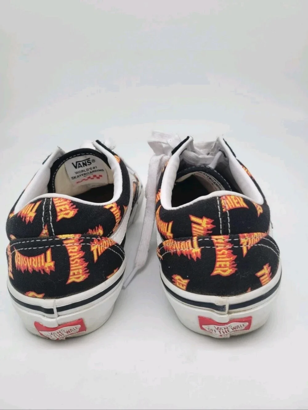 Vans  X Thrasher Shoes Old Skool Skateboarding Sneakers Skater Sk8 Low M6 W 7.5